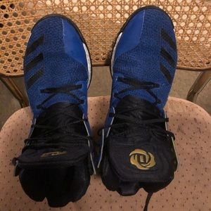 Derrick Rose adidas basketball shoes.